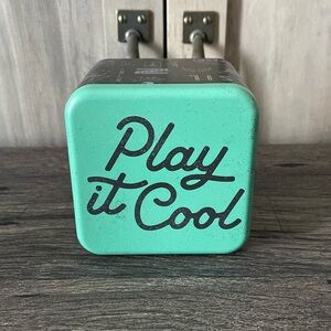 Fossil Tin Play it Cool Teal Grey Black with Extras